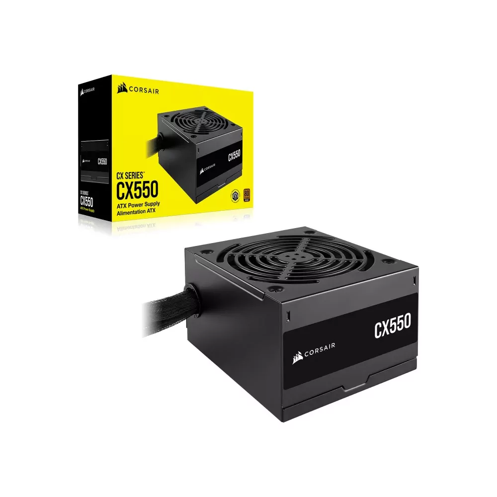 CORSAIR CX Series, CX550, 80 PLUS Bronze-La Halle Informatique-[product_reference]