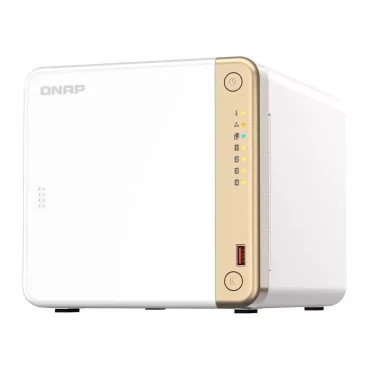 QNAP TS-462-2G serveur de stockage NAS Tower Intel® Celeron® N4505 2 Go DDR4 QNAP QTS Blanc-La Halle Informatique-[product_refer