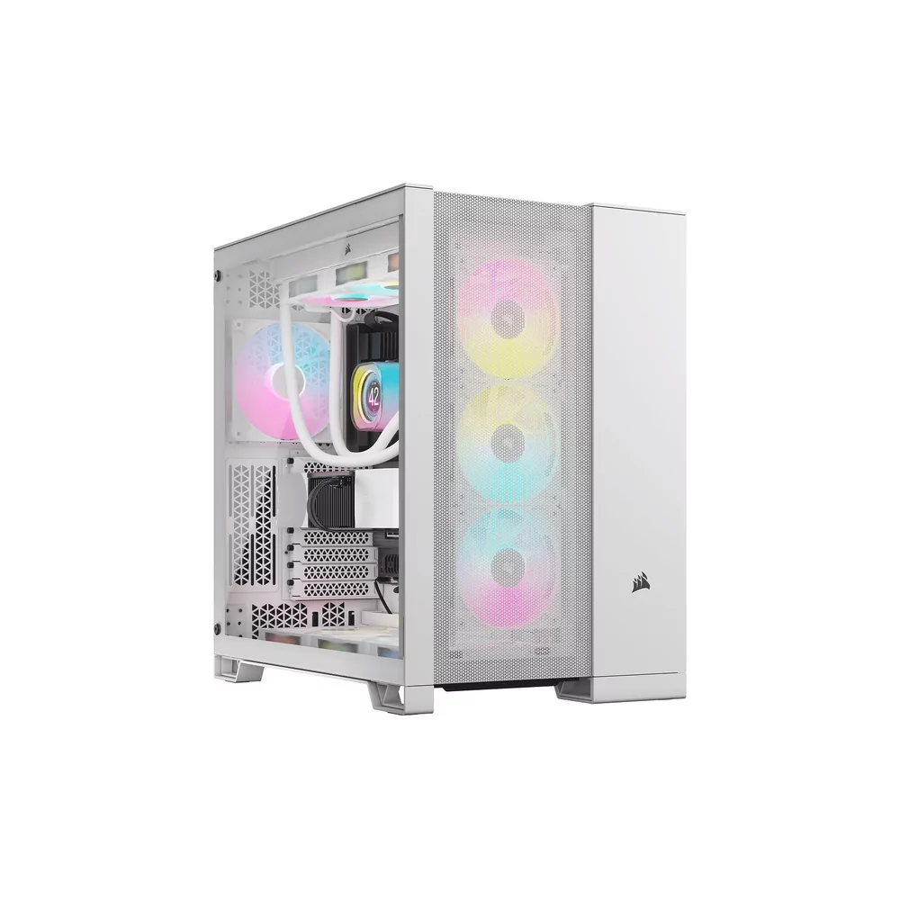 CORSAIR 6500D AIRFLOW Mid-Tower Dual Chamber PC Case-WHITE-La Halle Informatique-[product_reference]