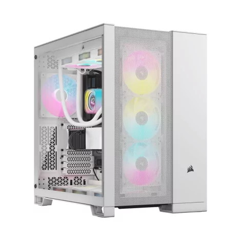 CORSAIR 6500D AIRFLOW Mid-Tower Dual Chamber PC Case-WHITE-La Halle Informatique-[product_reference]