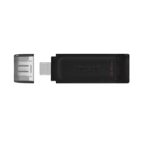 KINGSTON 64GB USB-C 3.2 Gen 1 DataTraveler 70 *DT70/64GB-La Halle Informatique-[product_reference]