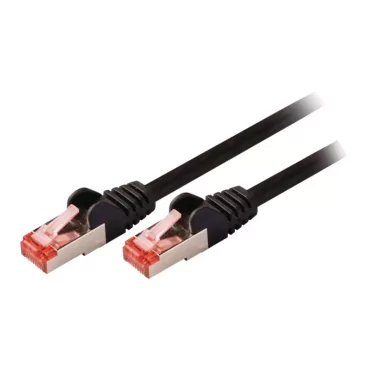 CABLE RJ45 CAT-6 S/FTP (8P8C) Male-(8P8C) Male 15m Noir-La Halle Informatique-[product_reference]