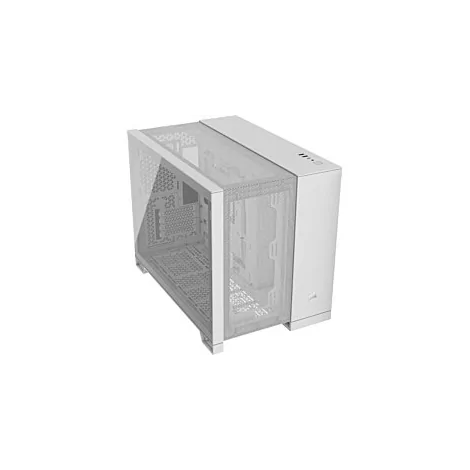 CORSAIR 2500D AIRFLOW Micro ATX Dual Chamber PC Case - White-La Halle Informatique-[product_reference]