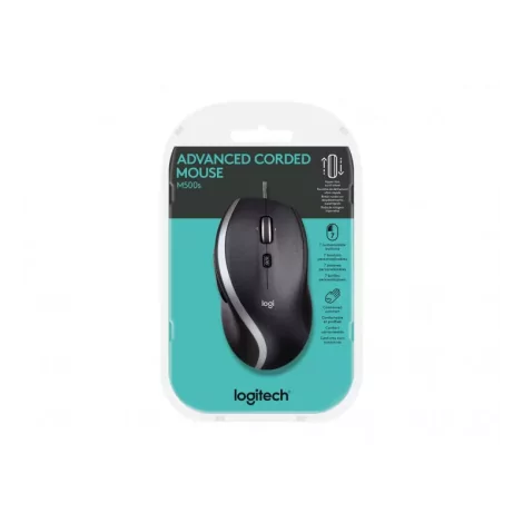 LOGITECH M500S Laser Filaire Noir - Souris-La Halle Informatique-[product_reference]