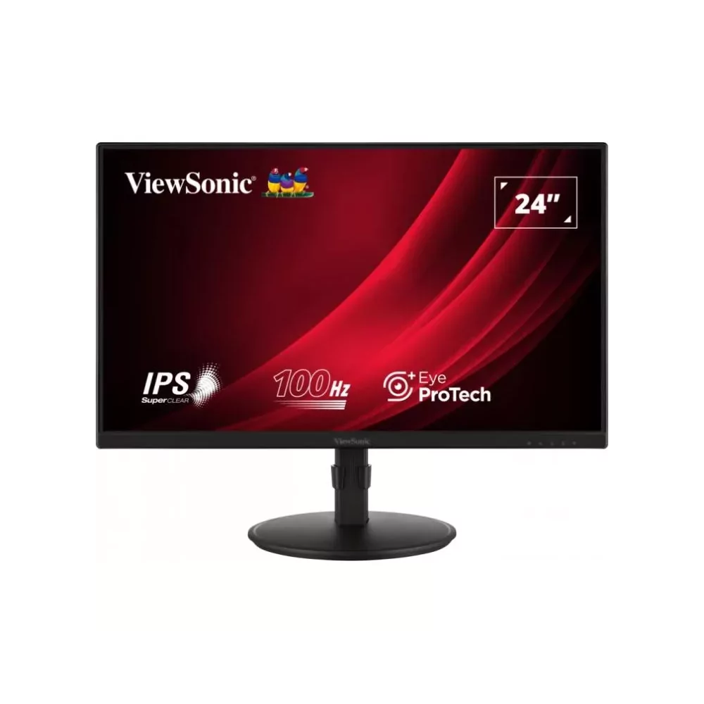 Viewsonic Display VG2408A écran plat de PC 61 cm (24") 1920 x 1080 pixels Full HD LED Noir-La Halle Informatique-[product_refere