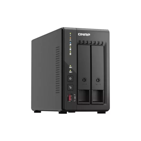 QNAP TS-253E NAS Tower Intel® Celeron® J6412 8 Go QNAP QTS Noir-La Halle Informatique-[product_reference]