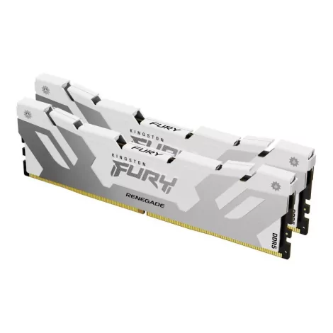 Kingston Technology FURY DIMM DDR5 CL32 32 Go 6400 MT/s (kit de 2) Renegade Blanc XMP-La Halle Informatique-[product_reference]