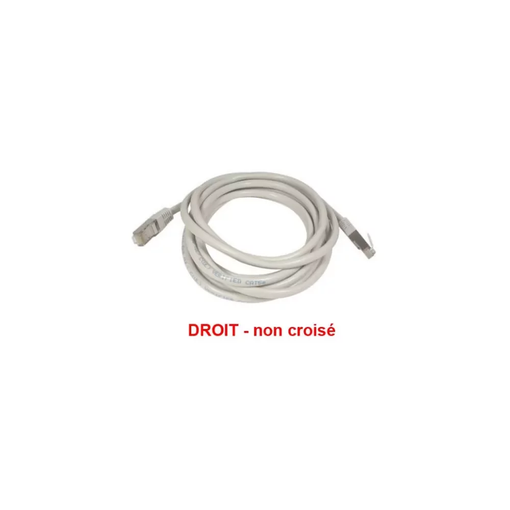 SMARTTECK RJ45 CAT-6 FTP blindé droit 20m-La Halle Informatique-[product_reference]