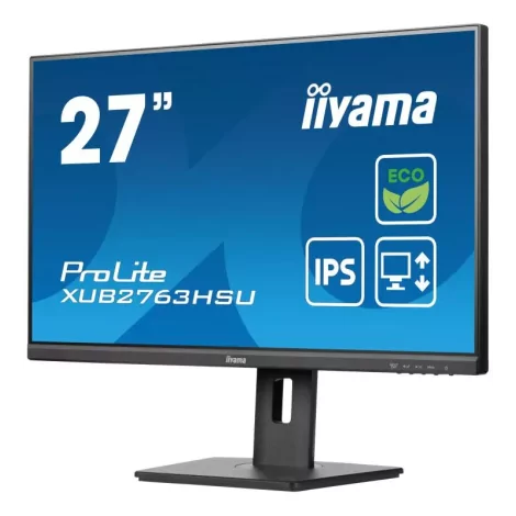 iiyama ProLite XUB2763HSU-B1 écran plat de PC 68,6 cm (27") 1920 x 1080 pixels Full HD LED Noir-La Halle Informatique-[product_r