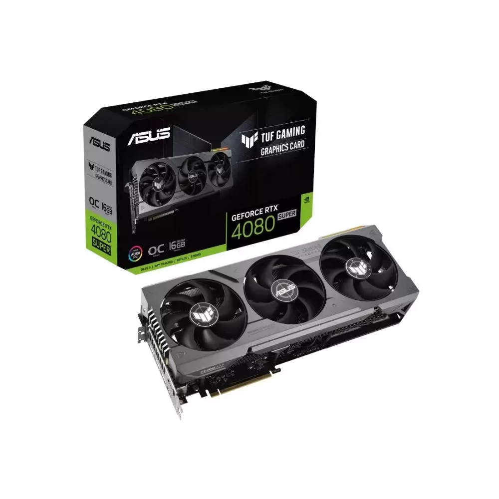 ASUS TUF Gaming TUF-RTX4080S-O16G-GAMING NVIDIA GeForce RTX 4080 SUPER 16 Go GDDR6X-La Halle Informatique-[product_reference]