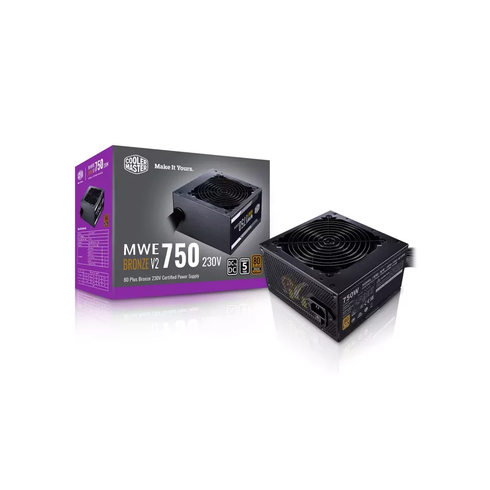 COOLER MASTER MWE 750W V2 - 80+ BRONZE - 750 WATTS-La Halle Informatique-[product_reference]