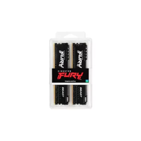 KINGSTON 16G (2x8G) D4 3200Mhz FURY Beast Black-La Halle Informatique-[product_reference]