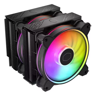 Cooler Master Hyper 622 Halo Black Processeur Refroidisseur d'air 12 cm Noir-La Halle Informatique-[product_reference]