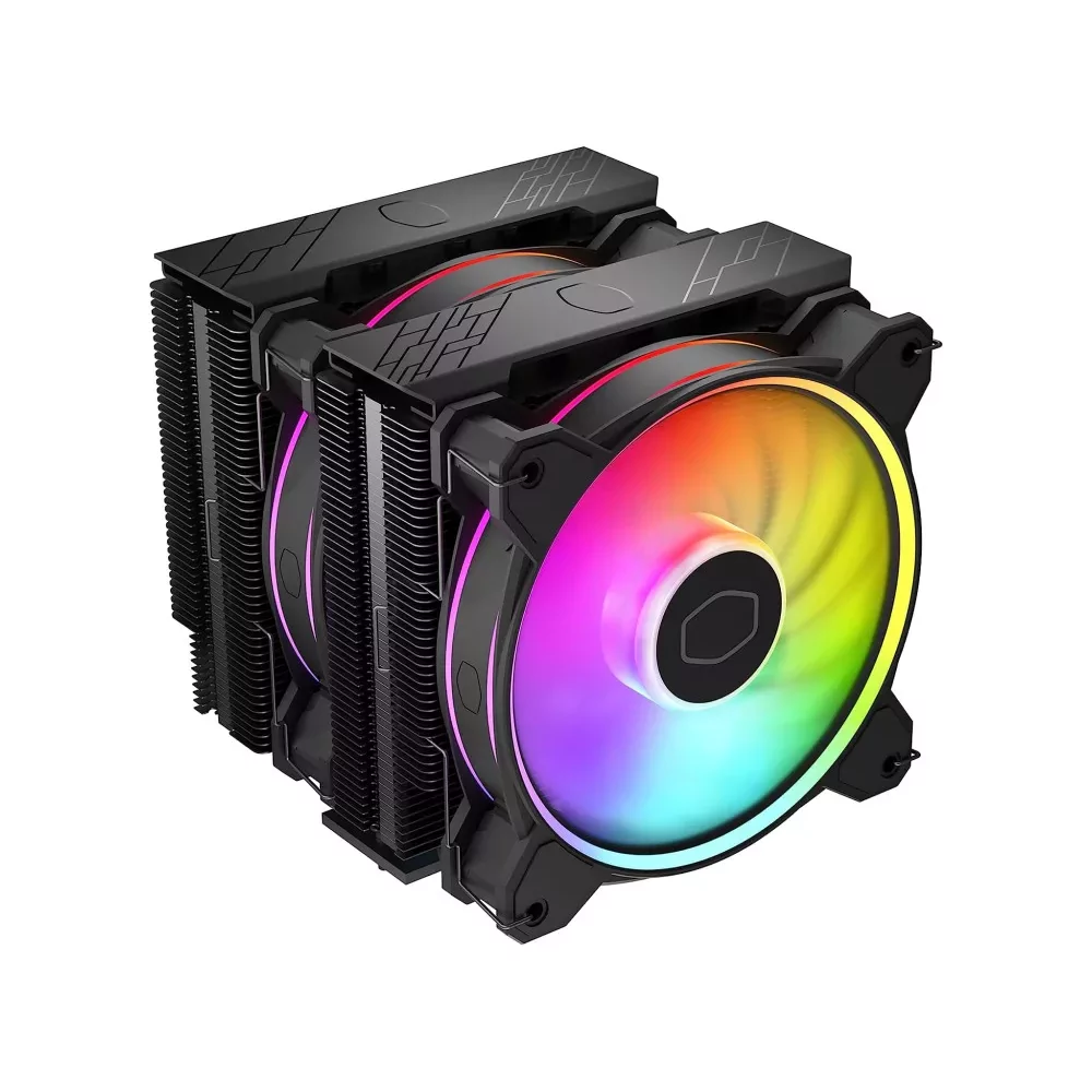 Cooler Master Hyper 622 Halo Black Processeur Refroidisseur d'air 12 cm Noir-La Halle Informatique-[product_reference]