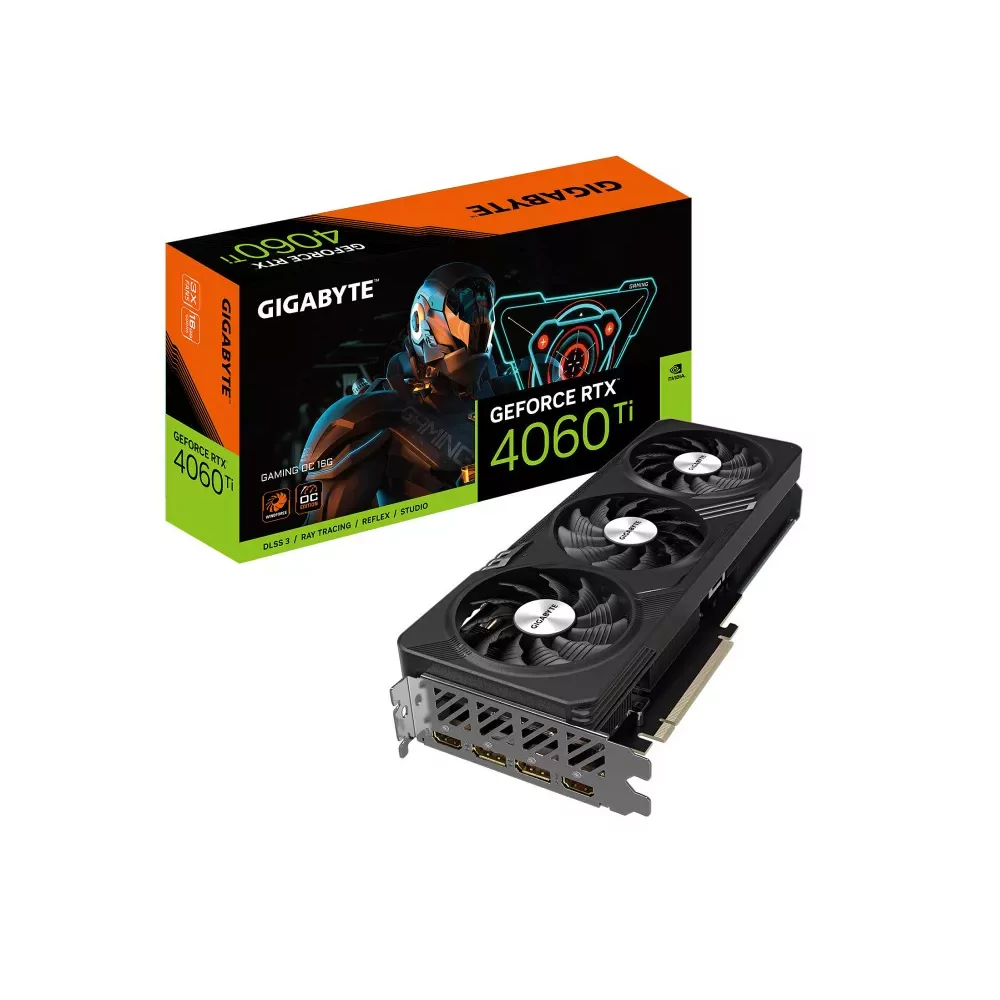 GIGABYTE GAMING GeForce RTX 4060 Ti OC 16G NVIDIA 16 Go GDDR6-La Halle Informatique-[product_reference]