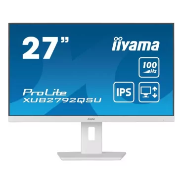 iiyama ProLite XUB2792QSU-W6 écran plat de PC 68,6 cm (27") 2560 x 1440 pixels Wide Quad HD LED Blanc-La Halle Informatique-[pro