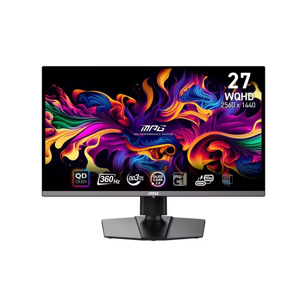 MSI MPG 271QRX QD-OLED écran plat de PC 67,3 cm (26.5") 2560 x 1440 pixels Wide Quad HD QDOLED Noir-La Halle Informatique-[produ