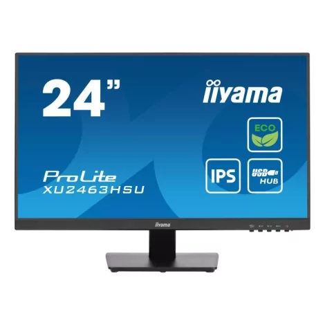 iiyama ProLite XU2463HSU-B1 écran plat de PC 60,5 cm (23.8") 1920 x 1080 pixels Full HD LED Noir-La Halle Informatique-[product_