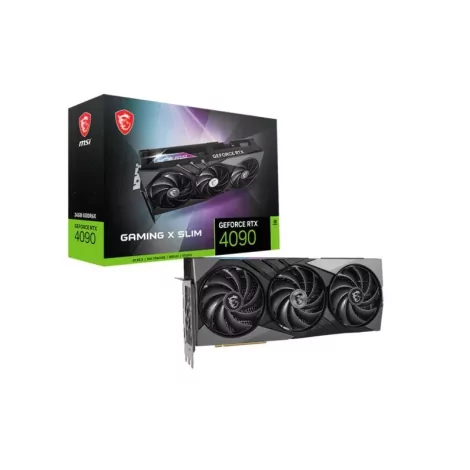 MSI GAMING GEFORCE RTX 4090 X SLIM 24G carte graphique NVIDIA 24 Go GDDR6X-La Halle Informatique-[product_reference]