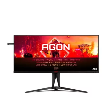 AOC AGON 5 AG405UXC écran plat de PC 100,3 cm (39.5") 3440 x 1440 pixels Wide Quad HD LCD Noir-La Halle Informatique-[product_re