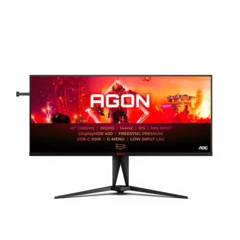 AOC AGON 5 AG405UXC écran plat de PC 100,3 cm (39.5") 3440 x 1440 pixels Wide Quad HD LCD Noir-La Halle Informatique-[product_re