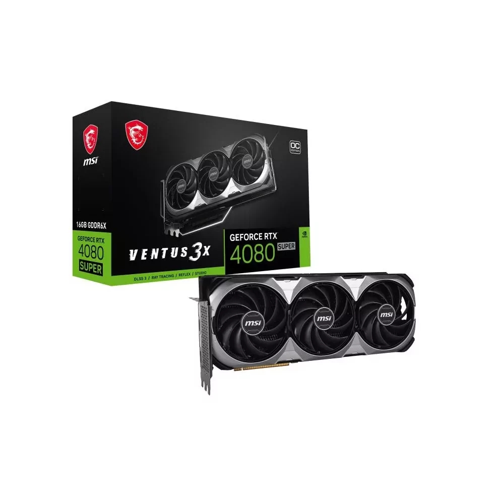 MSI VENTUS GeForce RTX 4080 SUPER 16G 3X OC NVIDIA 16 Go GDDR6X-La Halle Informatique-[product_reference]