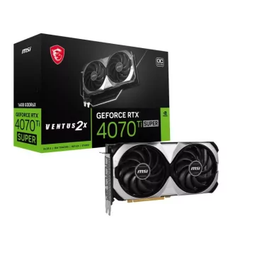 MSI VENTUS GeForce RTX 4070 Ti SUPER 16G 2X OC NVIDIA 16 Go GDDR6X-La Halle Informatique-[product_reference]