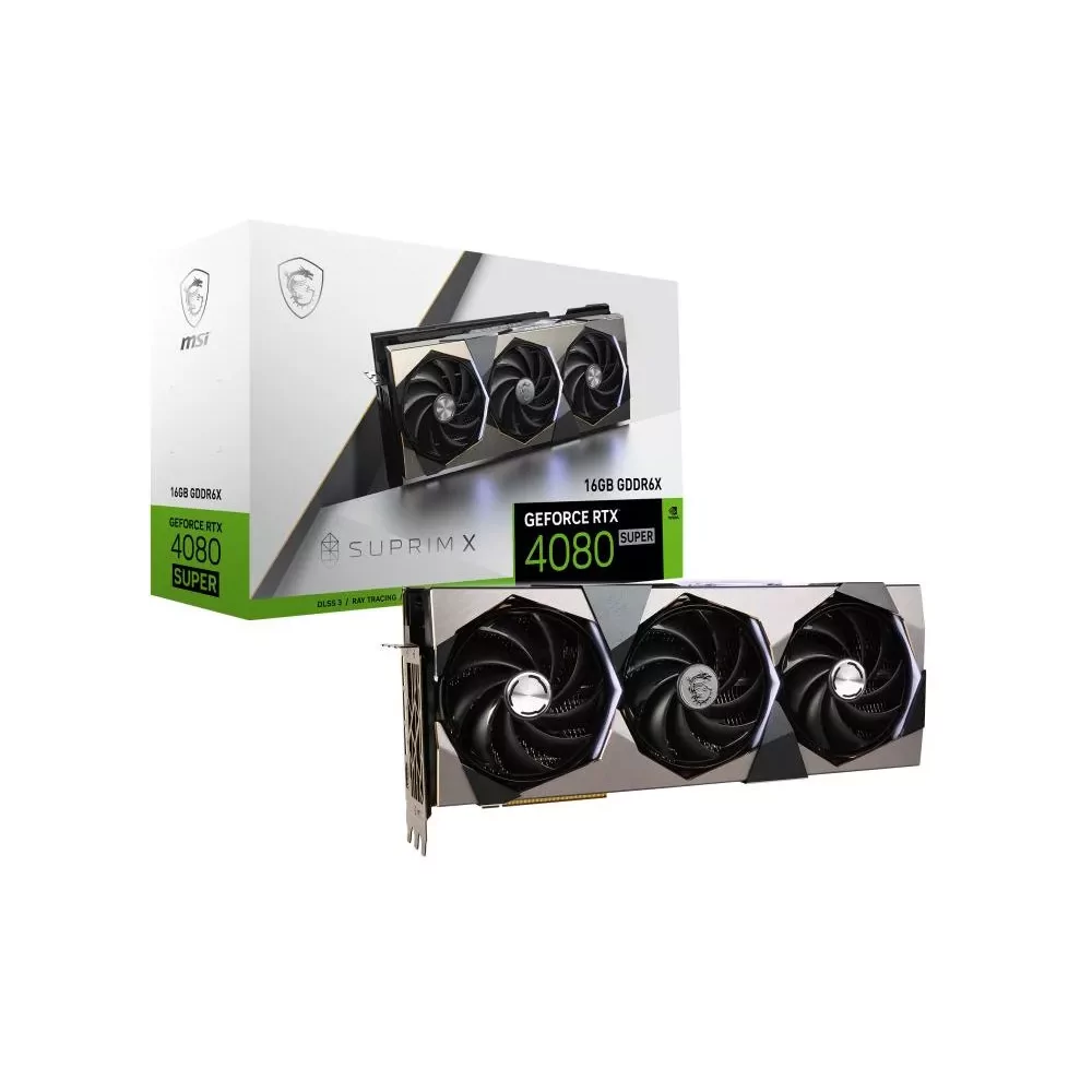 MSI SUPRIM GeForce RTX 4080 SUPER 16G X NVIDIA 16 Go GDDR6X-La Halle Informatique-[product_reference]