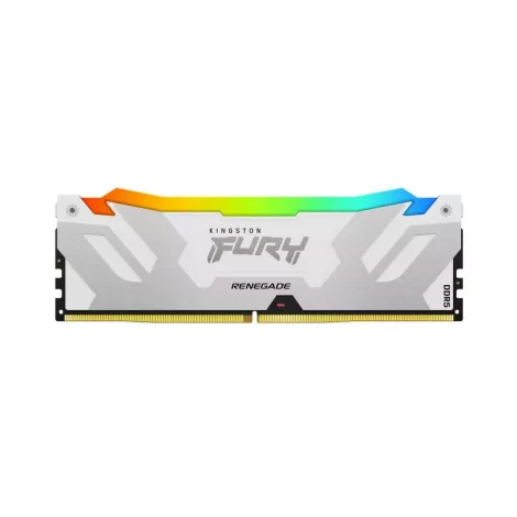 Kingston Technology FURY 32 Go 6400 MT/s DDR5 CL32 DIMM (Kits de 2) Renegade RGB Blanc XMP-La Halle Informatique-[product_refere