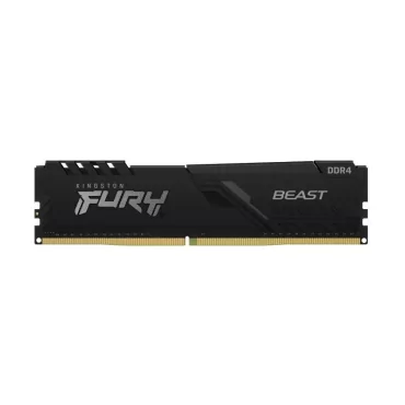 KINGSTON 8G (1x8G) D4 3200Mhz FURY Beast Black-La Halle Informatique-[product_reference]