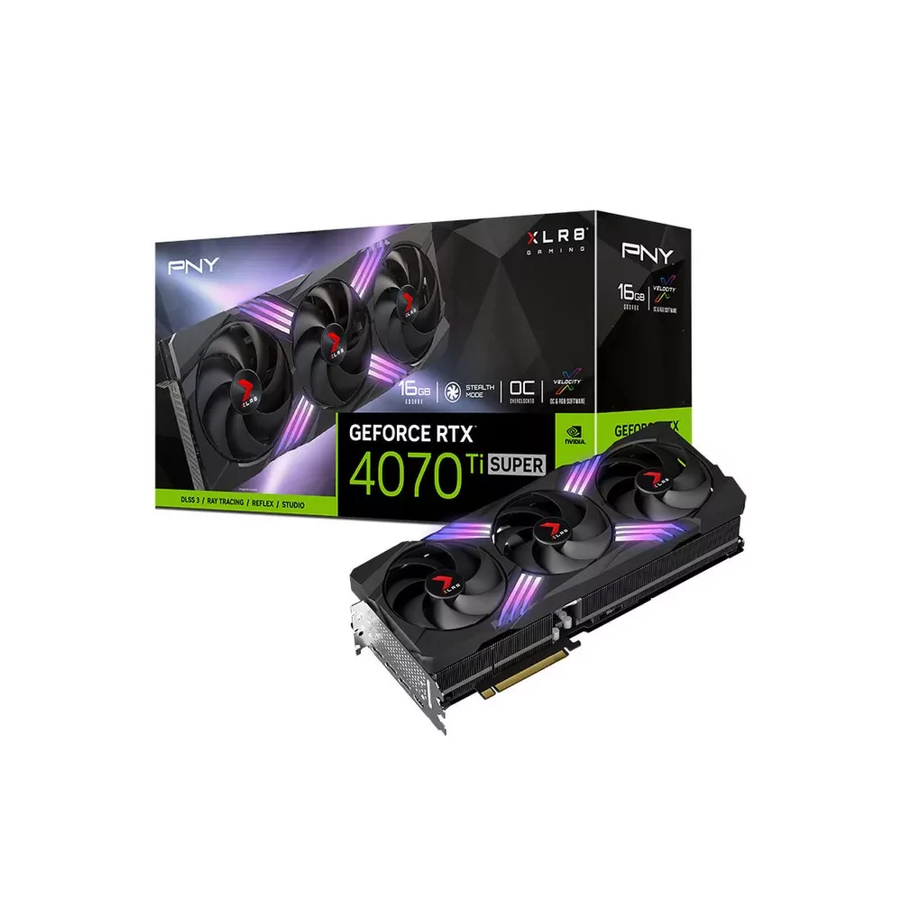 PNY RTX 4070Ti Super 16GB XLR8 GAMING VERTO ARGB OC-La Halle Informatique-[product_reference]