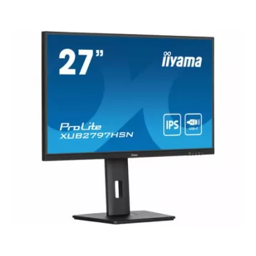 iiyama ProLite XUB2797QSU-B1 écran plat de PC 68,6 cm (27") 2560 x 1440 pixels Wide Quad HD LED Noir-La Halle Informatique-[prod