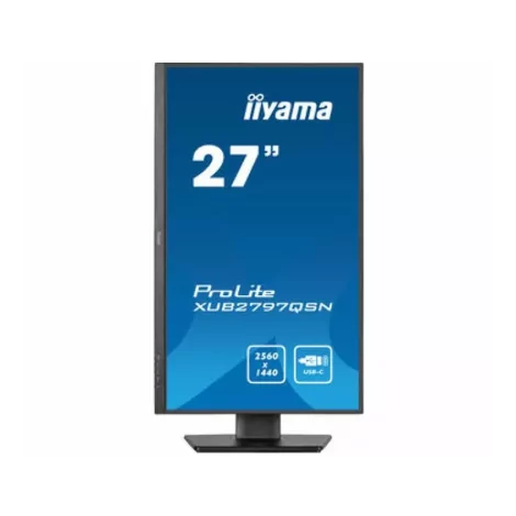 iiyama ProLite XUB2797QSN-B1 écran plat de PC 68,6 cm (27") 2560 x 1440 pixels Wide Quad HD LED Noir-La Halle Informatique-[prod