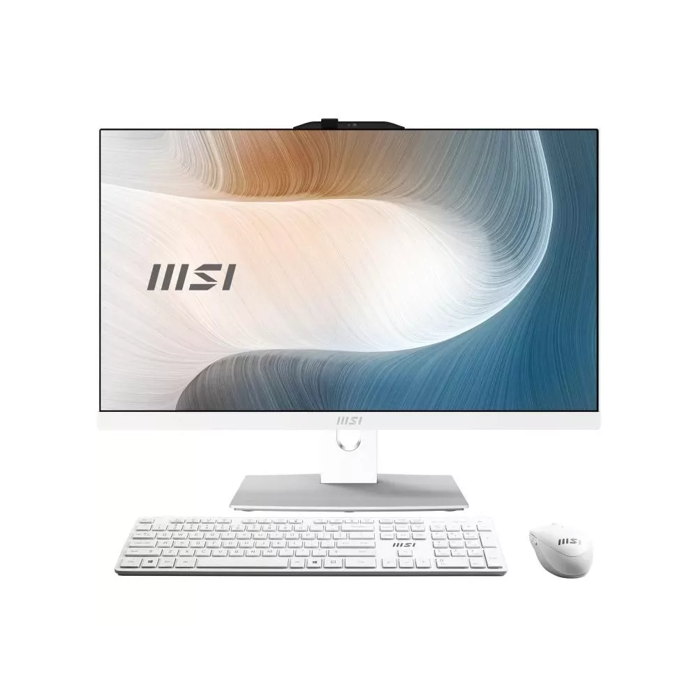 MSI AIO Modern AM242TP Intel® Core? i7 i7-1260P 60,5 cm (23.8") 1920 x 1080 pixels Écran tactile PC All-in-One 16 Go DDR4--La Ha