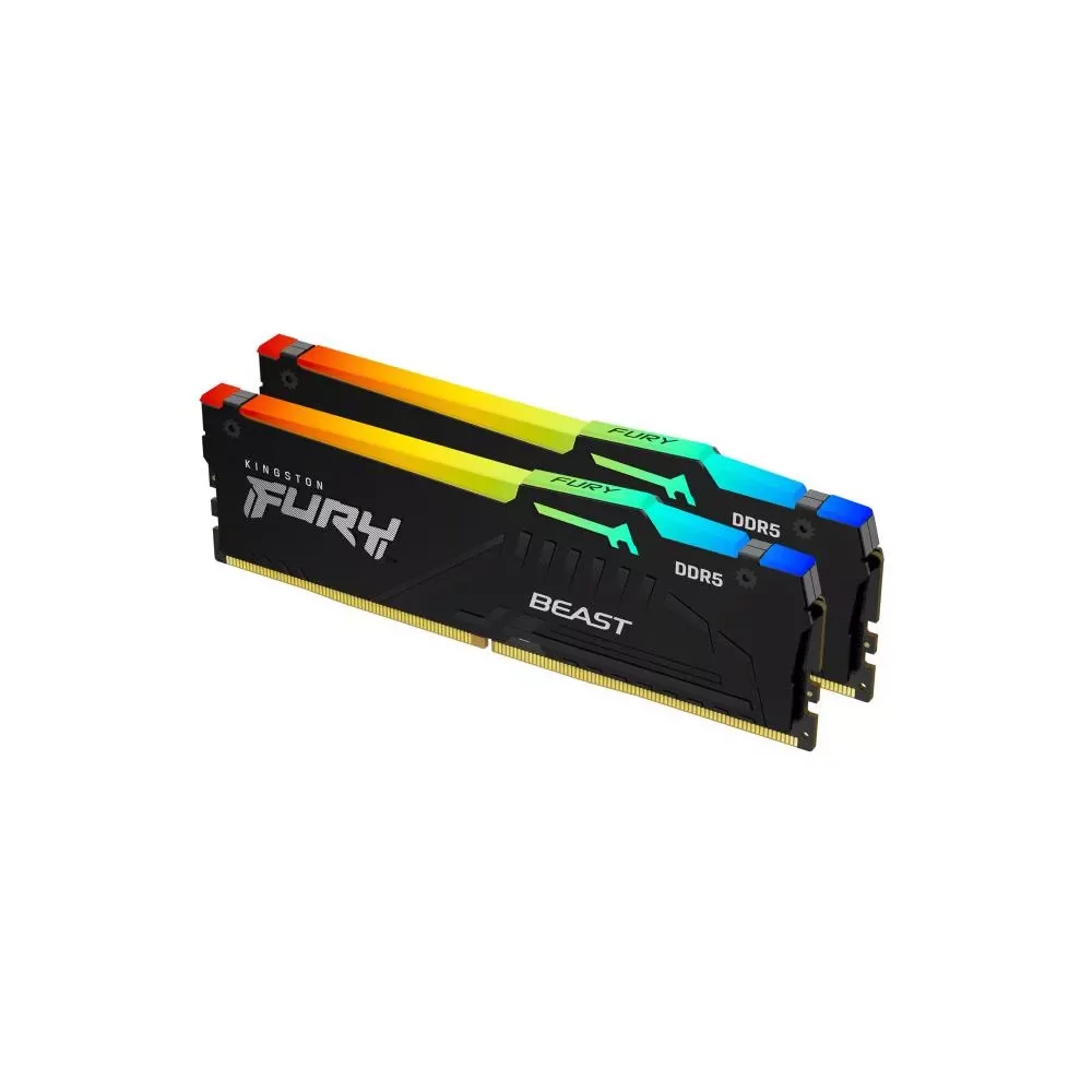 KINGSTON 32G (2x16G) D5 5600Mhz FURY BEAST RGB XMP-La Halle Informatique-[product_reference]