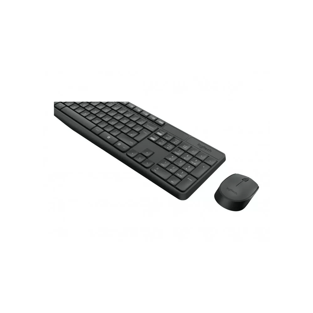 Logitech KIT MK235 Noir Sans Fil-La Halle Informatique-[product_reference]