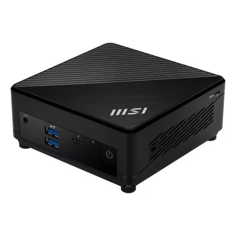 MSI Cubi 5 12M-001EU PC/poste de travail Intel® Core? i7 i7-1255U 16 Go DDR4-SDRAM 512 Go SSD Windows 11 Home Mini PC Noir-La Ha