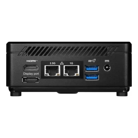 MSI Cubi 5 12M-001EU PC/poste de travail Intel® Core? i7 i7-1255U 16 Go DDR4-SDRAM 512 Go SSD Windows 11 Home Mini PC Noir-La Ha