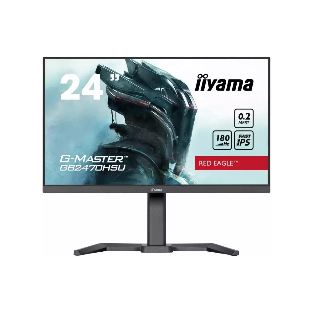 iiyama G-MASTER GB2470HSU-B6 écran plat de PC 60,5 cm (23.8") 1920 x 1080 pixels Full HD LCD Noir-La Halle Informatique-[product