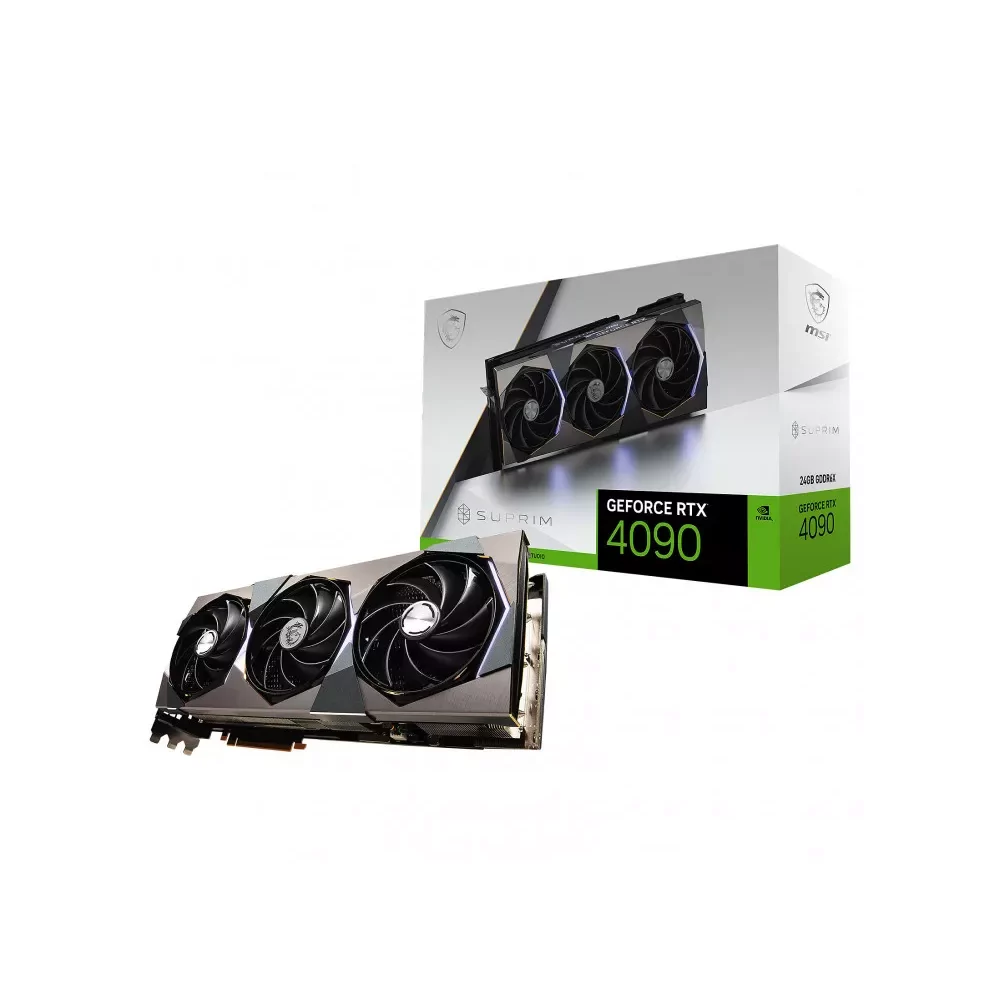 MSI SUPRIM GeForce RTX 4090 X 24G NVIDIA 24 Go GDDR6X-La Halle Informatique-[product_reference]