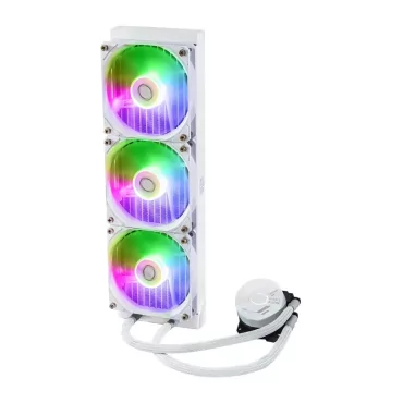 Cooler Master MasterLiquid 360L Core ARGB White Processeur Kit de refroidissement du liquide 12 cm Blanc-La Halle Informatique-[