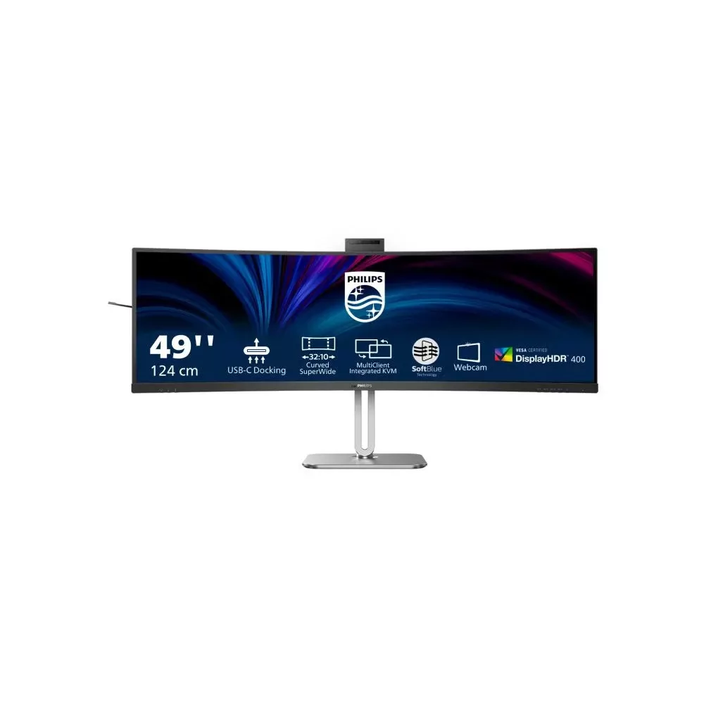 Philips 49B2U6900CH/00 écran plat de PC 124 cm (48.8") 5120 x 1440 pixels Dual QHD LCD Noir-La Halle Informatique-[product_refer