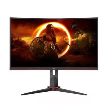 AOC CQ27G2S/BK écran plat de PC 68,6 cm (27") 2560 x 1440 pixels Quad HD Noir, Rouge-La Halle Informatique-[product_reference]