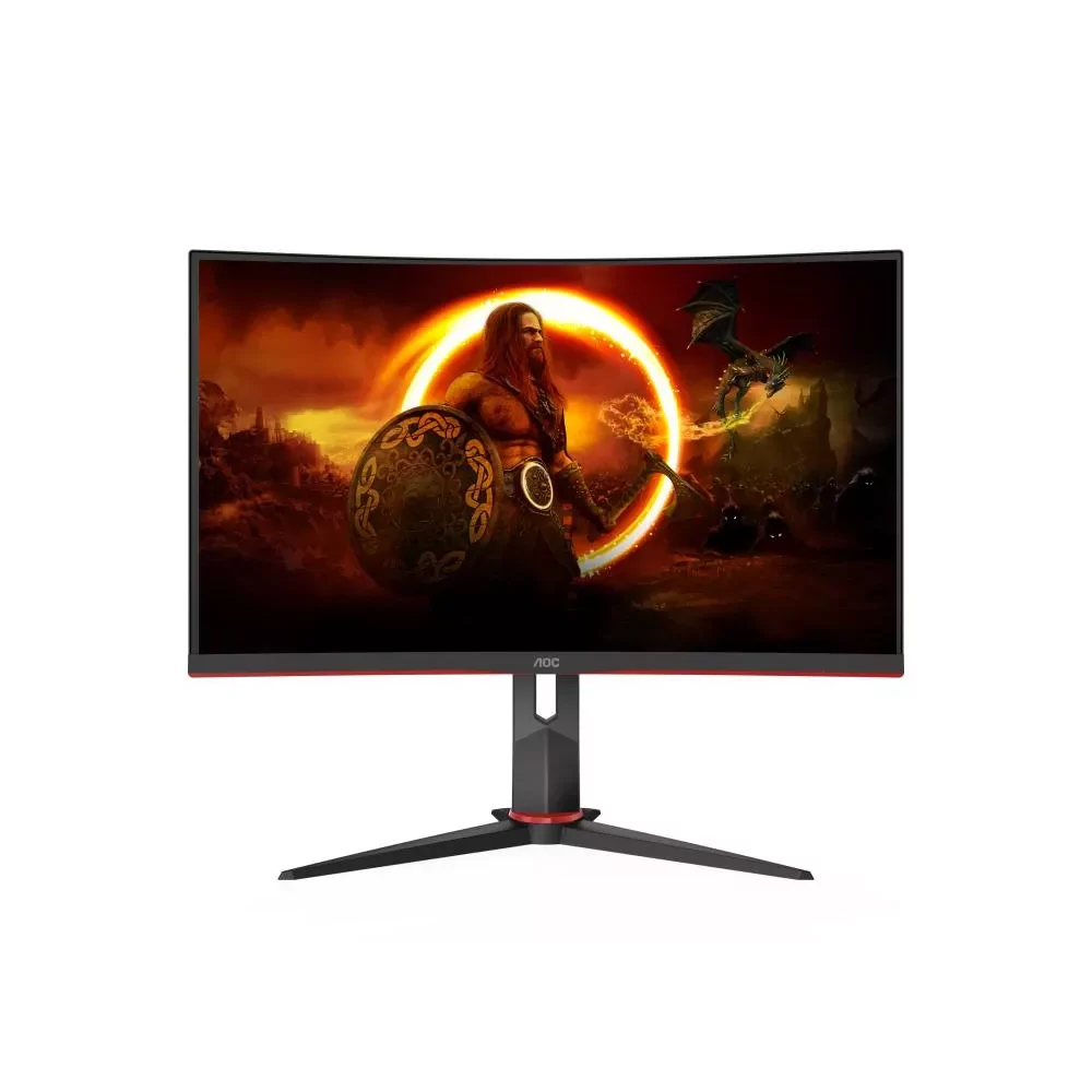 AOC CQ27G2S/BK écran plat de PC 68,6 cm (27") 2560 x 1440 pixels Quad HD Noir, Rouge-La Halle Informatique-[product_reference]