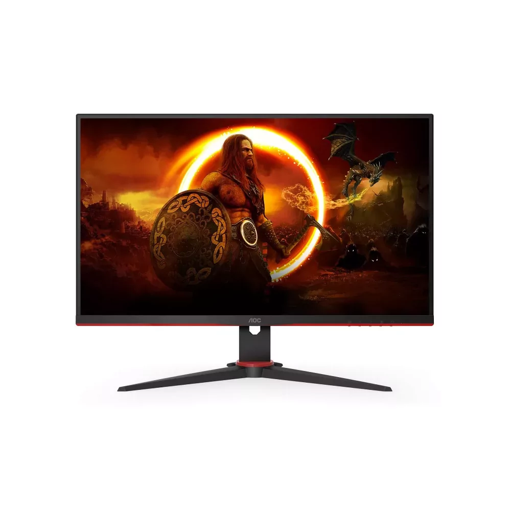 AOC G2 Q27G2E/BK écran plat de PC 68,6 cm (27") 2560 x 1440 pixels Quad HD Noir, Rouge-La Halle Informatique-[product_reference]