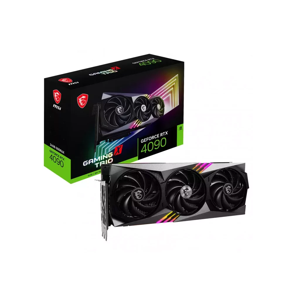 MSI GAMING GeForce RTX 4090 X TRIO 24G NVIDIA 24 Go GDDR6X-La Halle Informatique-[product_reference]