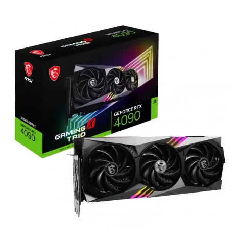 MSI GAMING GeForce RTX 4090 X TRIO 24G NVIDIA 24 Go GDDR6X-La Halle Informatique-[product_reference]