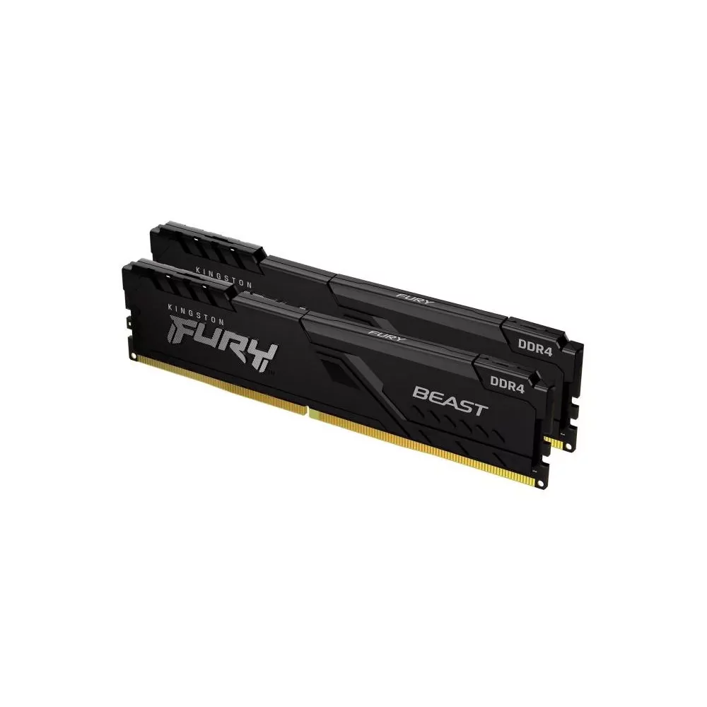 KINGSTON 32G (2x16G) D4 3200Mhz FURY Beast Black *KF432C16BB1K2/32-La Halle Informatique-[product_reference]