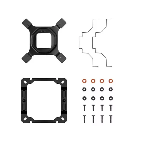 DeepCool AK400 ZERO DARK Processeur Refroidisseur d'air 12 cm Noir 1 pièce(s)-La Halle Informatique-[product_reference]