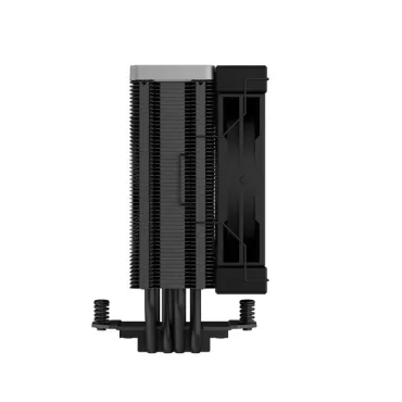 DeepCool AK400 ZERO DARK Processeur Refroidisseur d'air 12 cm Noir 1 pièce(s)-La Halle Informatique-[product_reference]